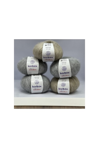 London El Örgü İpliği 10'lu Paket, 10x50 Gr. 300 Mt. %65 Akrilik %33 Polyester %2 Spandex Gri Melanj - 874197395 London El Örgü İpliği 10'lu Paket, 10x50 Gr. 300 Mt. %65 Akrilik %33 Polyester %2 Spandex Gri Melanj - 874197395