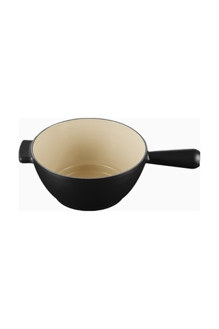 Le Creuset 6 Kişilik Lüks Döküm Fondü Seti Mutfak Ekipmanları Mat Siyah 4