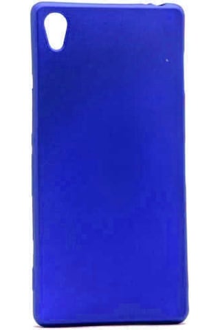 Sony Xperia Z2 Kılıf Zore Premier Silikon Kapak Saks Mavi
