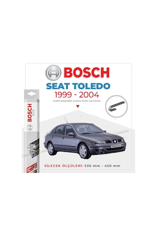 Bosch Eco Seat Toledo 1999 - 2004 Silecek Takımı