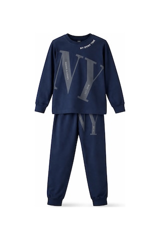 Remsa Erkek Çocuk Garson Boy Pamuk Penye Pijama Takımı 4224 Lacivert01 Lacivert01