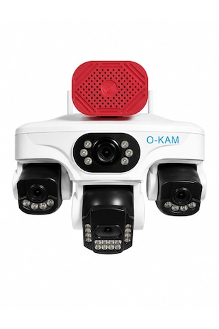 Okam Ok-243 Premium 4 Lens Wifi Kamera Güvenlikte Zirveyi Yaşayın