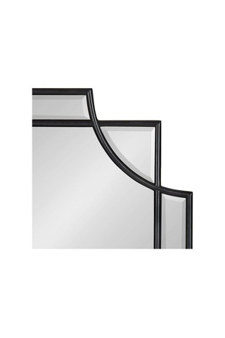 50x110 Asimetrik Duvar Dekor Aynası/duvar Aynası/konsol Aynası/estetik Ayna Siyah 50 X 110 Diğer