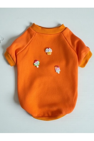 Cupcakes And Ice Cream Kediler İçin Polar Sweatshirt
