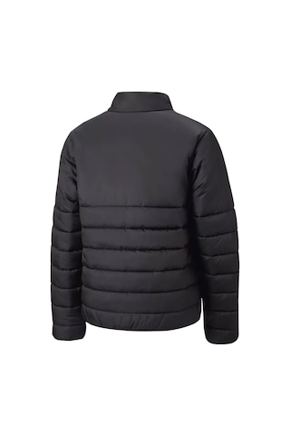 Puma Teamliga Padded Jacket Zip Erkek Futbol Kamp Montu 65879903 Siyah 001