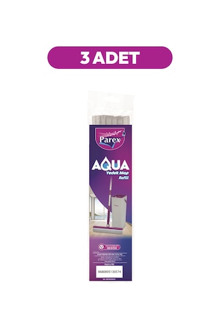 Aqua Yedek Mop Refil Üçlü Paket