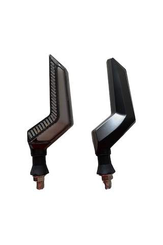 Motosiklet Amerikan Modüllü Hayalet Kayar Sinyal Kırmızı