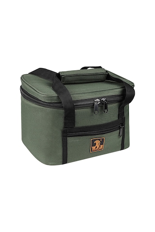 Ranyeek Balıkçılık Soğutucu Çanta - 600d Oxford Kumaş + Alüminyum Folyo, Yeşil, 24x17x18 Cm Küçük Boy Çok Renkli