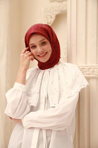 Silk Home Olinda Eşarp 48004-668691 - 90 X 90 / Bordo , Mercan - 66 Bordo , Mercan - 66