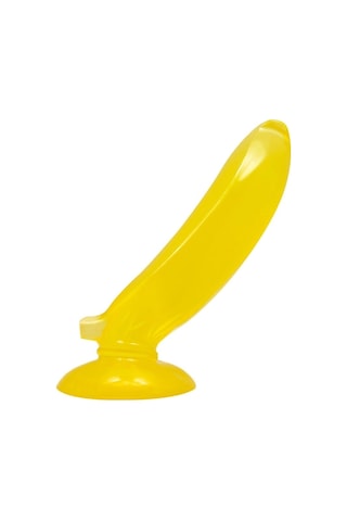 Morgece Vantuzlu Muz Tasarımlı 17 Cm Pvc Anal Plug