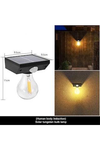 Yt-819 1 Watt Suya Dayanıklı Hareket Sensörlü Solar Led Lamba Diğer