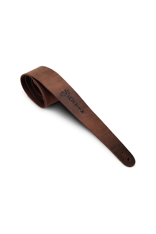 Martın C.f 18a0065 Deri Gitar Kayışı, 6,3 Cm, Kahverengi