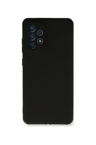 Samsung Galaxy Uyumlu A33 5g Kılıf Siyah Renk First Yumuşak Esnek Silikon Kapak Siyah