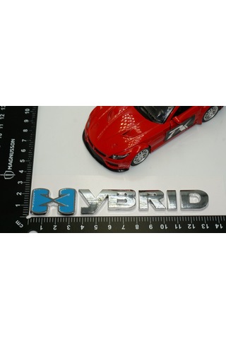 Hybrid Bagaj Krom Metal 3M 3D Yazı Logo Ürün