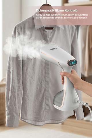 Ssı-6634 - Dikey Buharlı Kırışıklık Giderici - 1640w - Beyaz