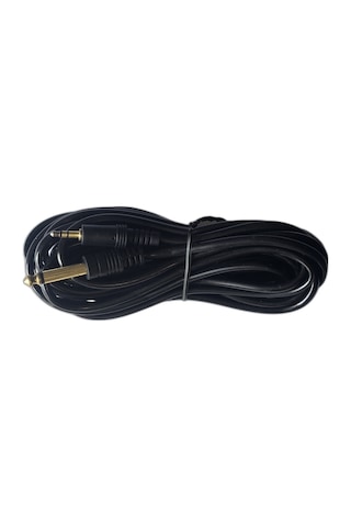5 Metre 6.35 Mm To 3.5 Mm Aux Ses Kablosu - Gitar Amfi Hoparlör Dönüştürücü Mono Kablo