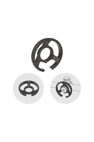 Contınental Dürbün Paralaks Tekerik Büyük Tip Genıı Bıg Sıde Wheel Genıı Siyah
