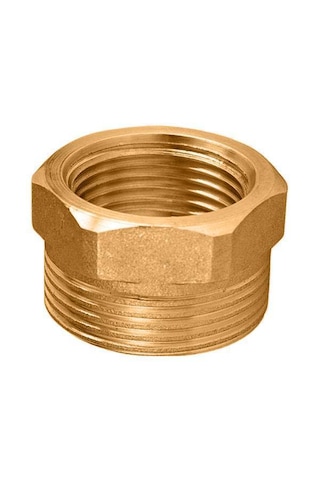 Sarı Pirinç Redüksiyon 1/4''-1/8'' 1/4x1/8