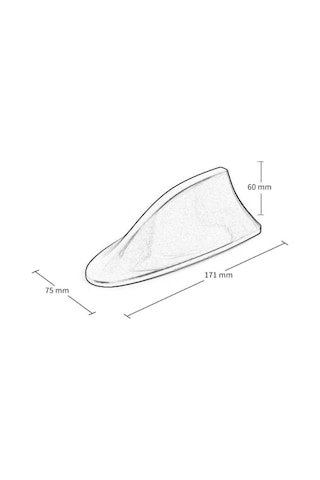 Otoaksesuarcınız Kırmızı Shark Köpekbalığı Balina Tavan Anteni Tam Fonksiyonlu