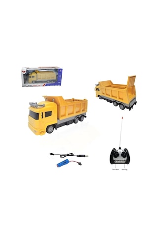 Rg-618-6a-7a Kumandalı Full Fonksiyon Şarjlı 1:18 Kamyon / Çöp Kamyonu