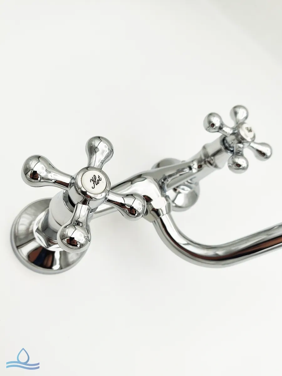 Santehvill' Duvara Monte Döner Lüleli Mutfak Bataryası 305869718 Krom