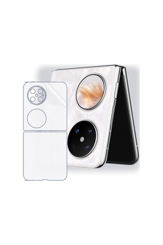 Schitec Huaweı Pocket 2 Uyumlu Arka Yüzey Hidrojel Koruyucu Film 18647414