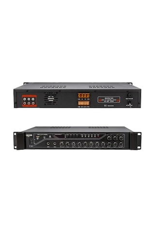 Dexun D-230 3 Zone 2 Mikrofon Girişli 250 Watt Usb/sd/bt Trafolu