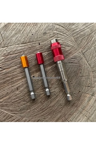 Elka Manyetik Bits Uzatma Ucu 90mm Bükülebilir Stoplu Bits Uç Vida Ph2-pz2 3pc Matkap Ucu Matkap Ucu