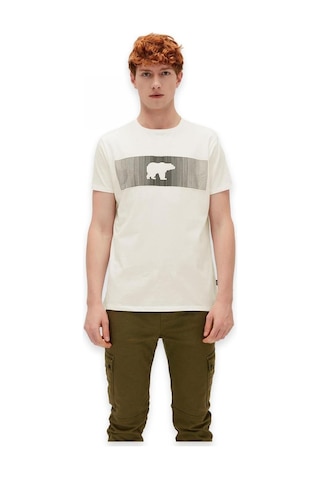 Bad Bear 20.01.07.024 Fancy Kırık Beyaz Unisex T-shirt Beyaz