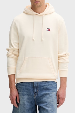 Tommy Jeans Regular Fit Pamuklu Kapüşonlu Sweat Erkek Sweat Dm0dm21922 Aef Bej