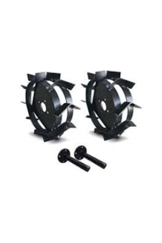 Çapa Makinası Demir Teker & 27 Mm. Aks Takımı