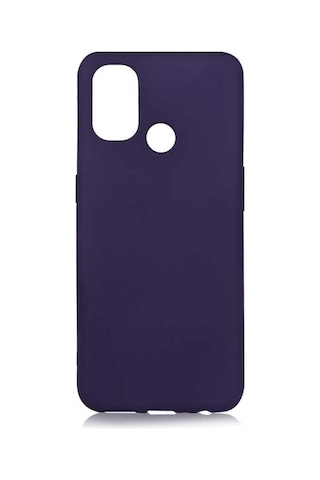 One Plus Nord N100 Kılıf Zore Premier Silikon Kapak Lacivert