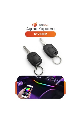 12v Uzaktan Kumandalı Açma Kapama Modülü Universal Araç Kontrol Sistemi Seti T-179