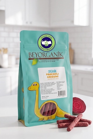 Organik Pancarlı Grissini 120 G