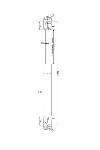 Peugeot 206+ Plus T3e Hb 2009-2013 Uyumlu Sağ + Sol Takım Bagaj Amortisörü 2 Adet 520mm 8731e6 Bagaj Amortisör