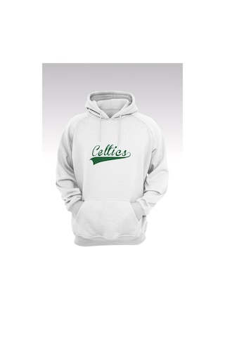 Startmore Boston Kapşonlu Sweatshirt - Hoodie Beyaz