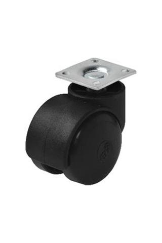 4 Adet Hts Büro Tipi Tablalı Dönerli Mobilya Tekeri Çap: 49 Mm Kod : 411