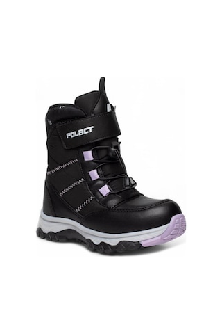 Trender Polact Filet 24080 Siyah Kız Çocuk Bot & Bootie Dm04c24080 Siyah