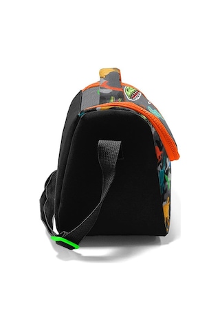 Coral High Kids Siyah Gri Dinozor Desenli Thermo Beslenme Çantası 11744