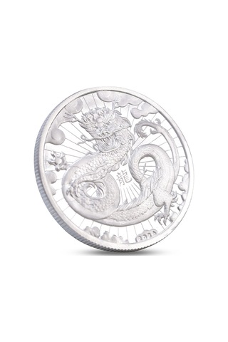 Agakulche Ejderha Gümüş Sikke Coin
