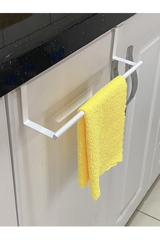 Bez Havluluk Çelik Dolap Kapağı Havlu Askılığı 30cm Beyaz Belirtilmemiş Beyaz Tr Diğer