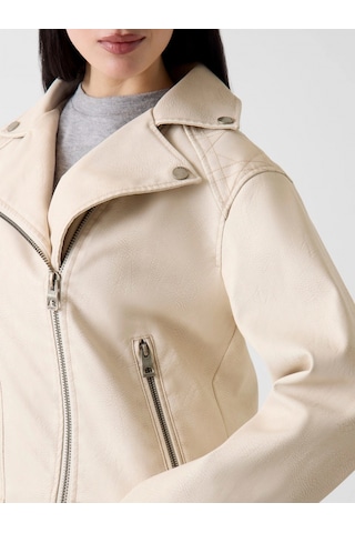 Guess Nada Vintage Biker Kadın Kahverengi Ceket W6rl09wh1x0-g1fg Kahverengi