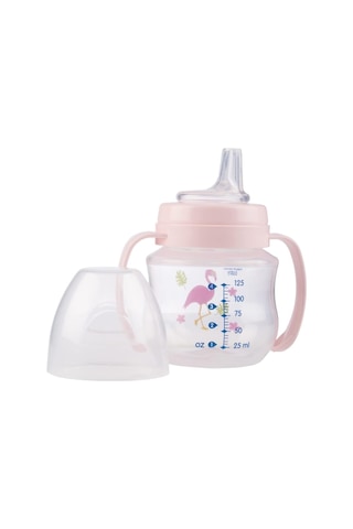 Wee Baby 8690797107536 Akıtmaz Kulplu Bardak, 125 Ml, Mavi Genel