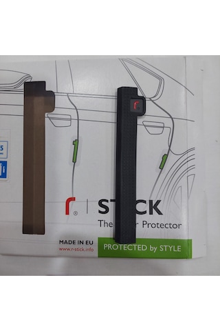 Üniversal Kapı Bademi Kapı Koruma Kapı Darbe Emici Siyah