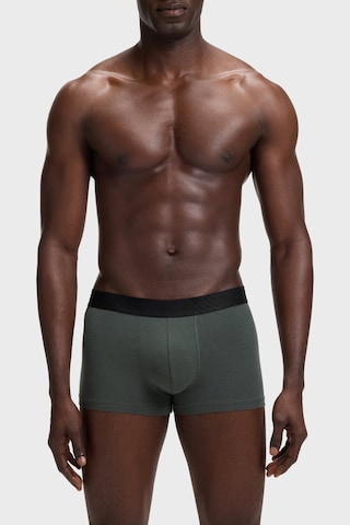 Boss Erkek Boxer 50546808 970 Siyah-lacivert-yeşil Siyah-lacivert-yeşil
