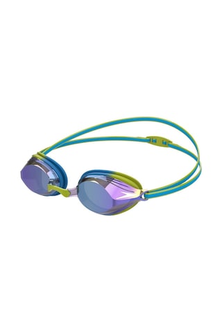 Speedo Vengeance 8-11325G799 Aynalı Çocuk Yarış Gözlüğü Mavi - Yeşil