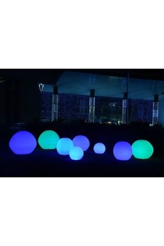 Led Işıklı Küre 60 Cm Fişli