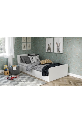 Kznhome Tek Kişilik Mdf Karyola - 100Cm X 200Cm