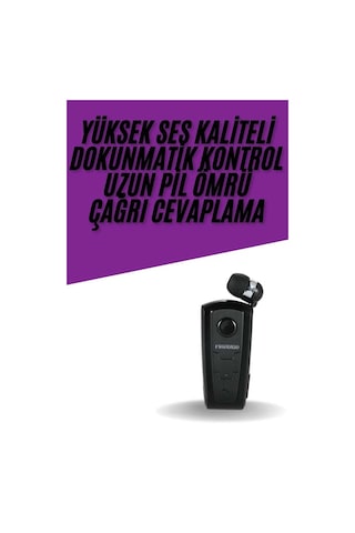 Yaka Kulaklığı Andorid Tüm Cep Telefonlarına Uyumlu Mikrofonlu Titreşimli Makaralı