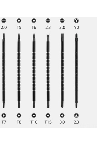 Pazly 13/17 Parçalı Çok Amaçlı Vidalama Seti - Pratik Ayarlanabilir Tornavida Takımı